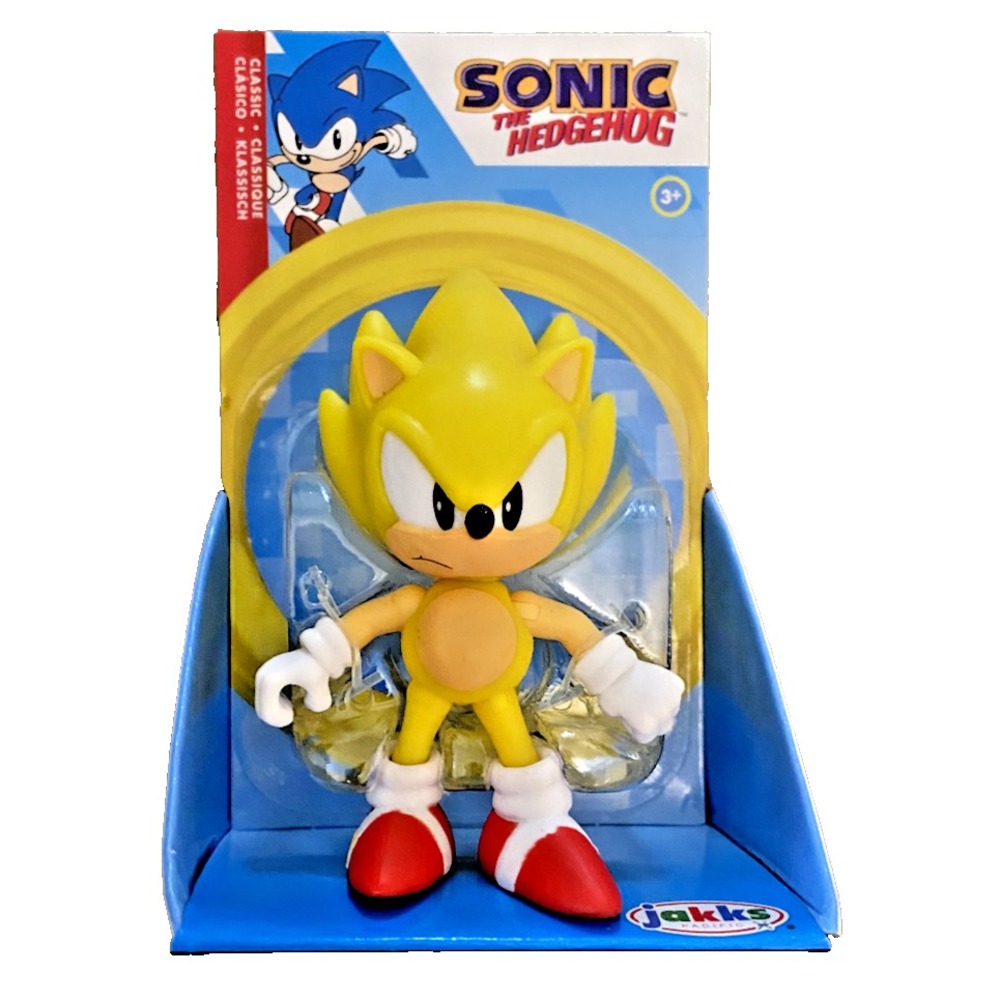 SUPER SONIC Sonic The Hedgehog Jakks Pacific 2.5" Action‎ Figure